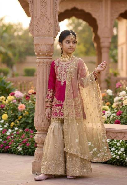 RRK 004 SILK Mumbai kids ethnic wear wholesale